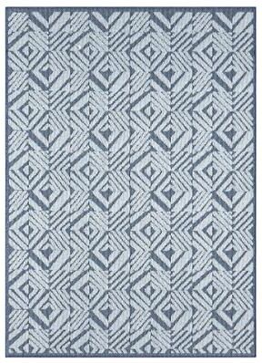 Terra by Obeetee Nimes Diamond Tile Cascade Rug
