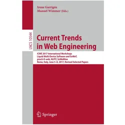 Current Trends in Web Engineering, Fachbücher von Manuel Wimmer, Irene Garrigós
