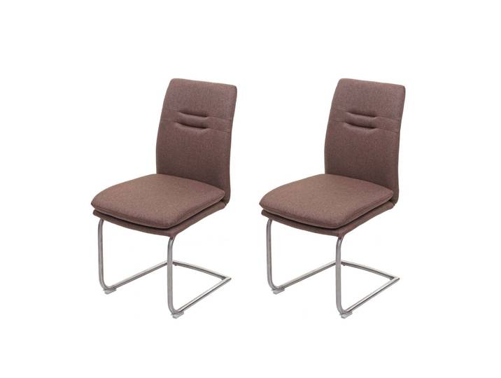 ESSZIMMERSTUHL Braun 2er-Set