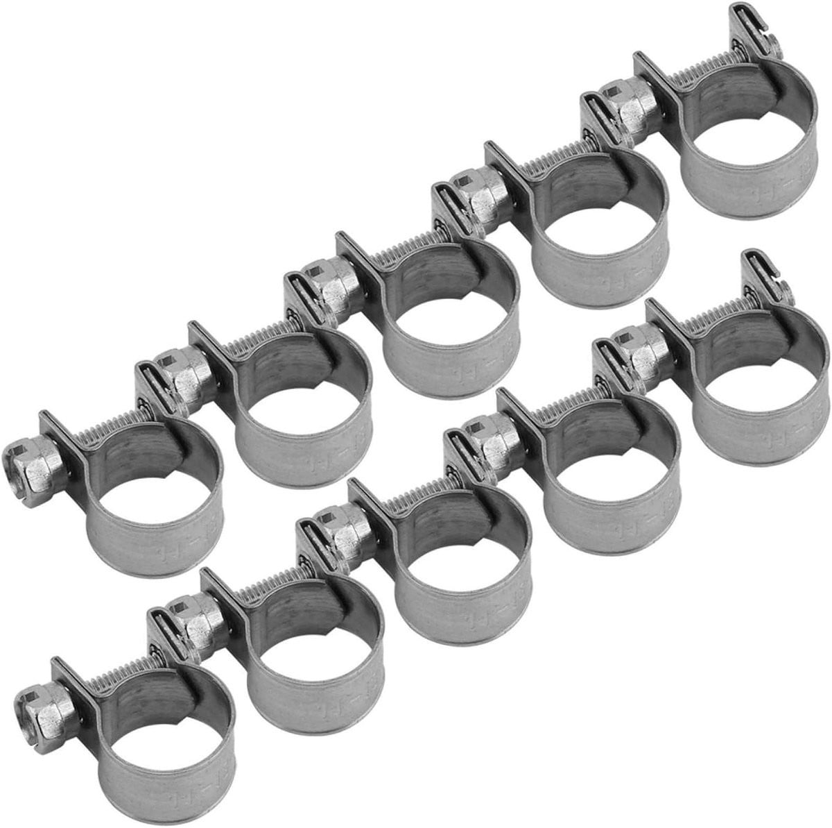 T-bout Slangklem van RVS 304 - Zilverkleurig - Geschikt voor 6-20 mm