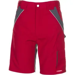 Shorts "PLALINE" - 4XL - Rot/Schiefer