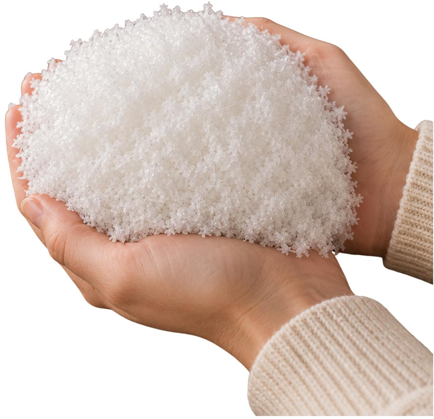 Decoris Kunstsneeuw Mais Sneeuw - Wit - 2 liter