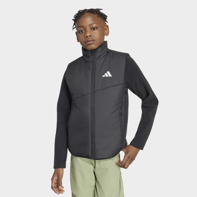 Funktionsweste ADIDAS TERREX "MULTI CLIMAWARM KIDS, ISOLIERT", Jungen, Gr. 140, schwarz, Obermaterial: 100% Polyester, Westen Funktionsweste