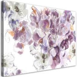 WANDBILD iris blume