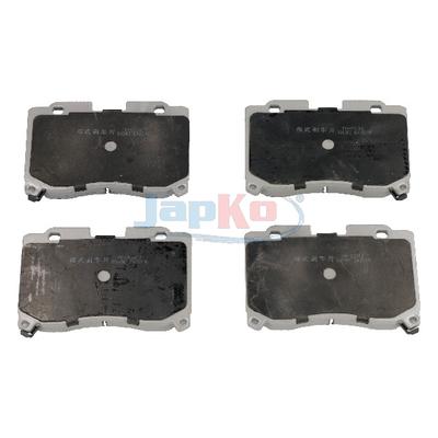 JAPKO Bremsbelagsatz, Scheibenbremse 50293 Vorderachse für NISSAN TOYOTA