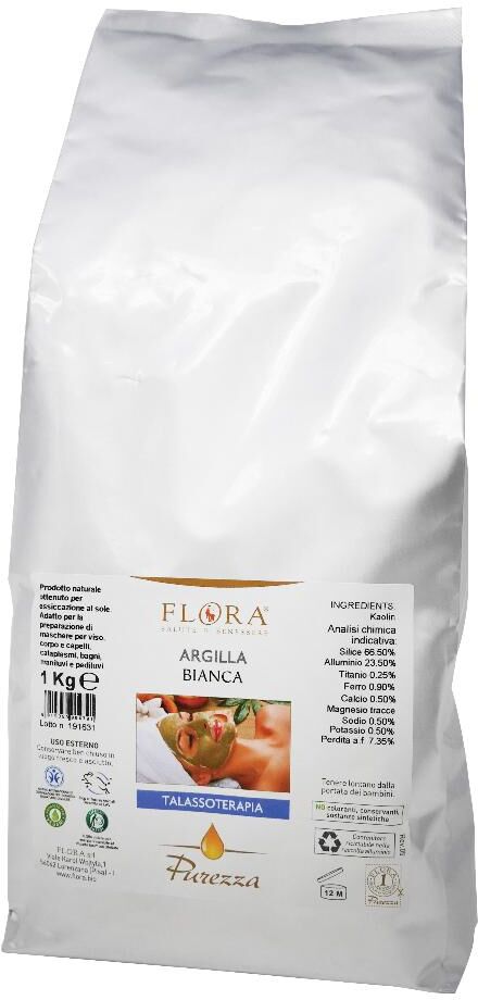 FLORA Srl ARGILLA BIANCA 1KG