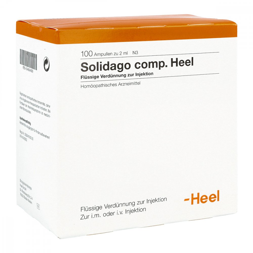 Biologische Heilmittel Heel GmbH Solidago Comp.heel Ampullen 04404409