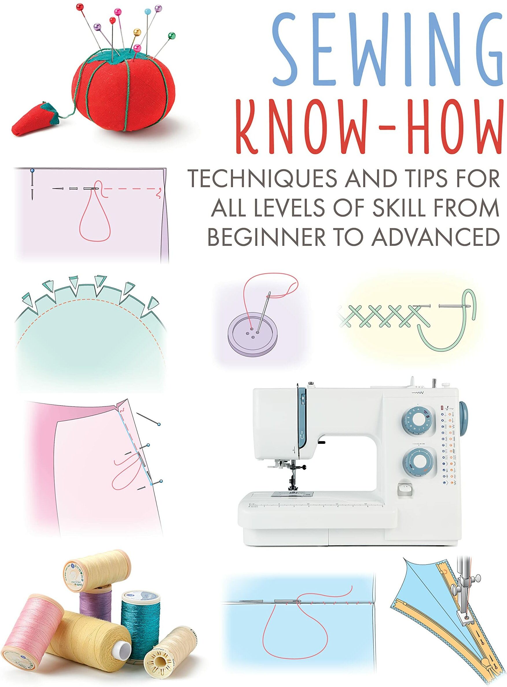 CICO Books Sewing Know-How: Techniques and tips for all levels of skill from beginner to advanced (Craft Know-How)
