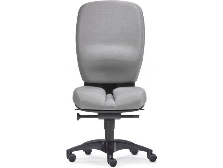 SITWELL STEIFENSAND AG Drehstuhl Büro-Drehstuhl Mister Office ohne Armlehnen Polyamid-Fußkreuz grau.