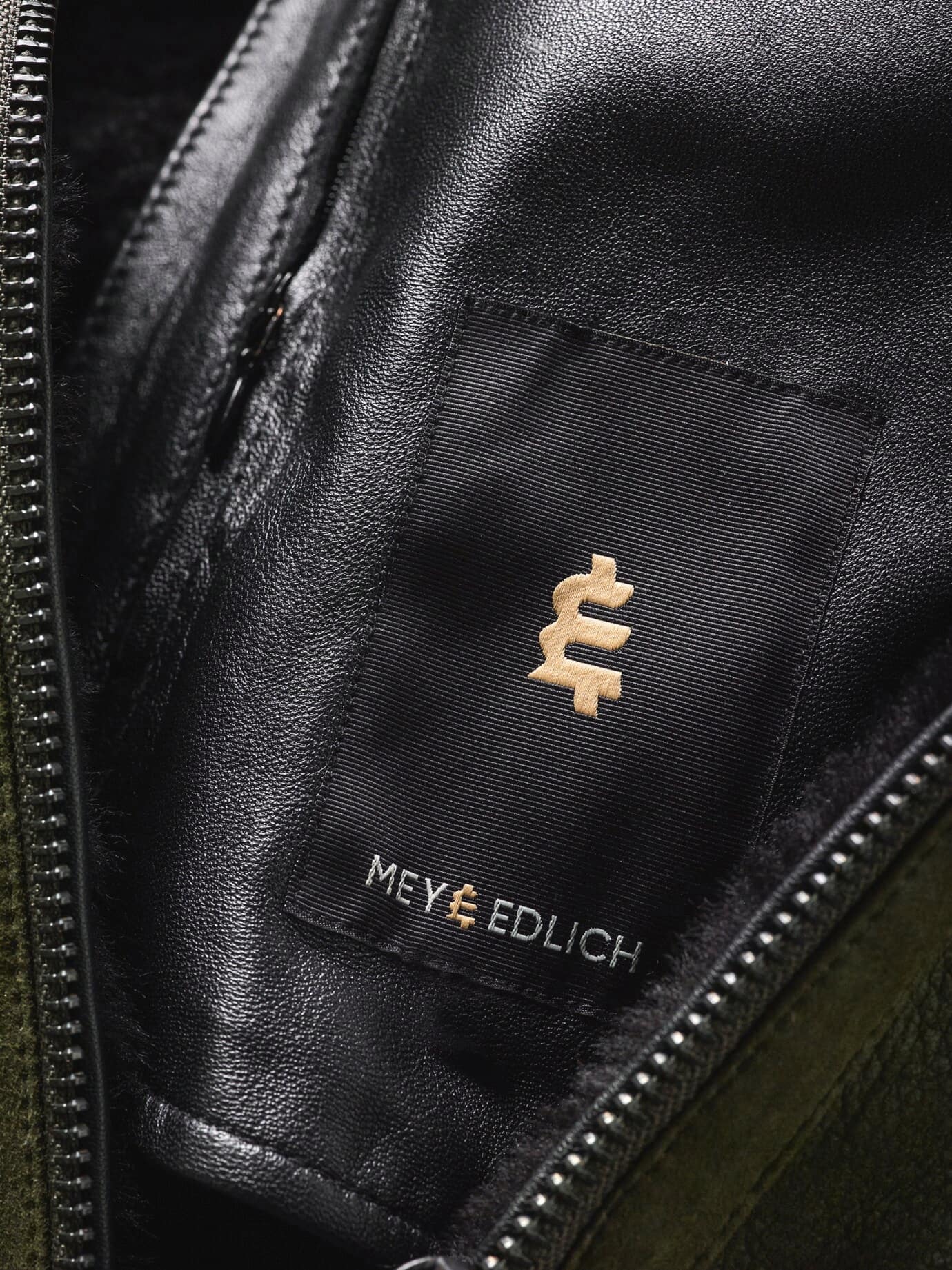 Mey & Edlich Lammfelljacke Kalamon Grün 50