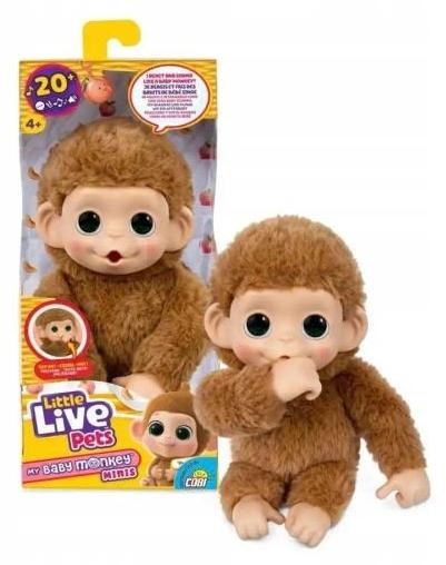 Little Live Pets Mini aapje Pepi Peach Cobi