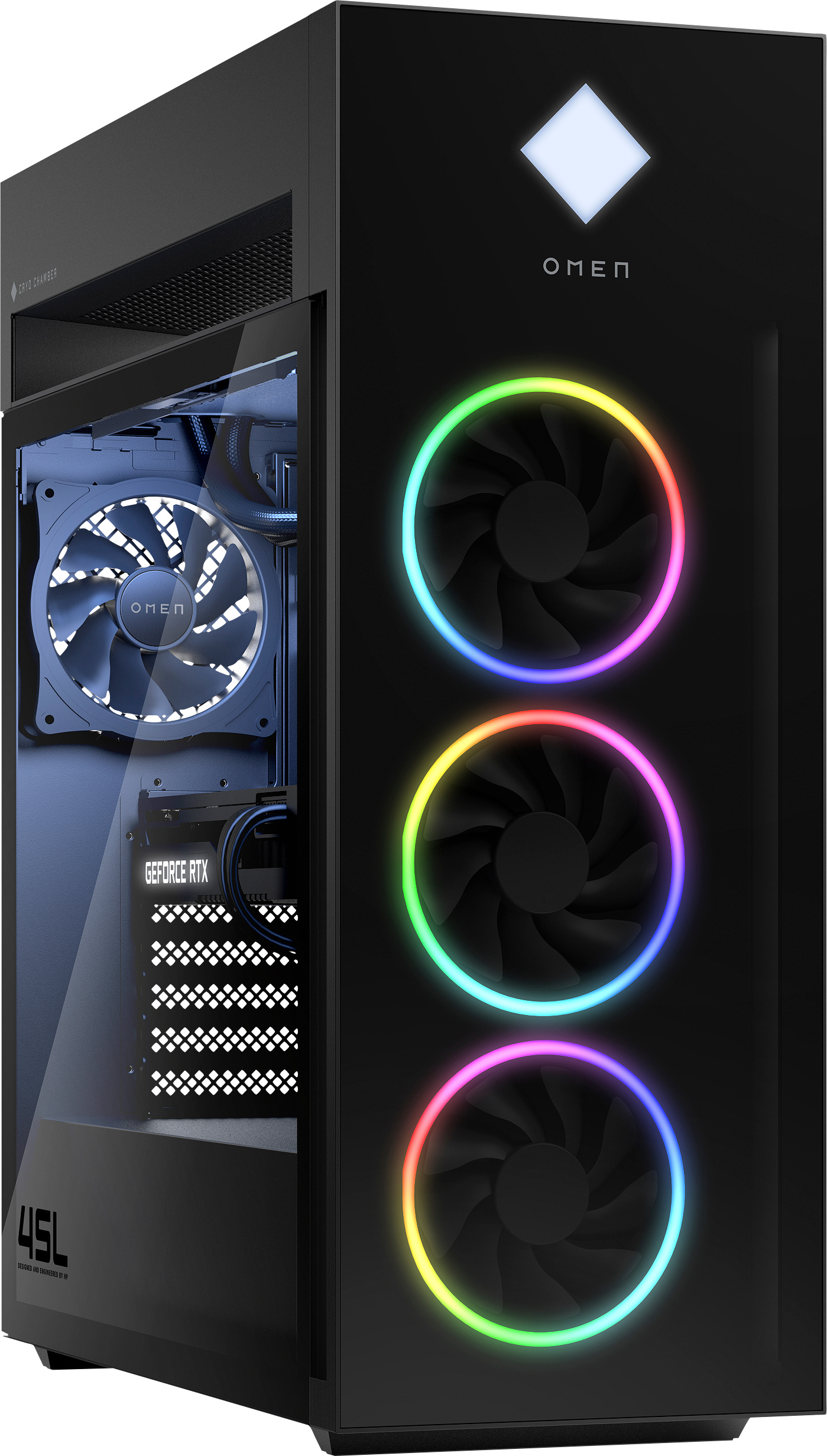 OMEN by HP 45L OMEN by GT22-3076ng, 5,5 GHz, Intel Core Ultra 7, 265K, 32 GB, 3 TB, Windows 11 Home