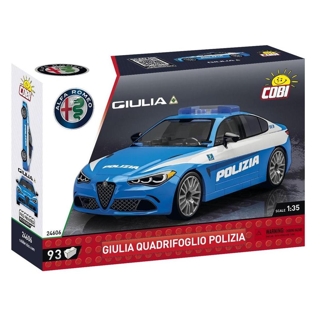 Cobi Alfa Romeo Gulia Quadrifoglio Polizia (24606)