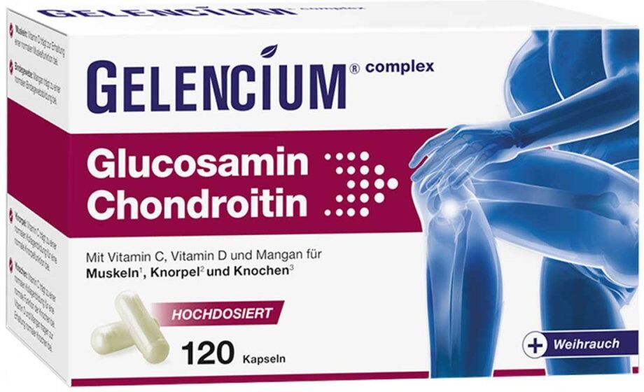GELENCIUM Glucosamin Chondroitin hochdos. Vit C