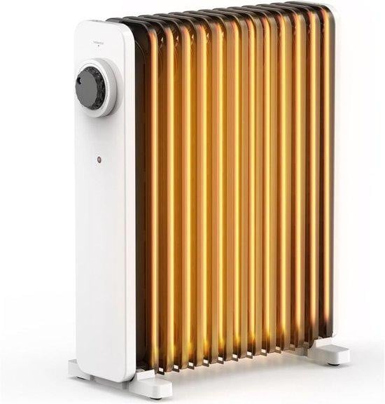 Elektrische olieradiator met thermostaat voor verwarming