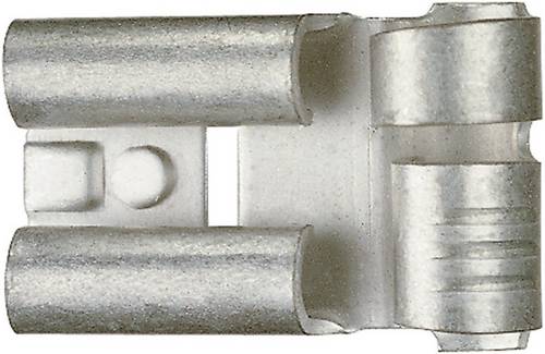 Klauke 3725 Flachsteckhülse Steckbreite: 6.3 mm Steckdicke: 0.8 mm 90 ° Unisoliert Metall 1 St.