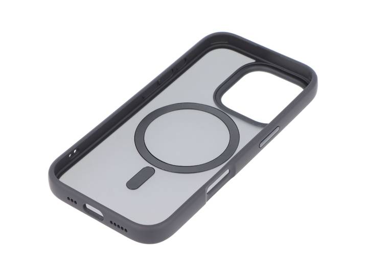 Apple iPhone 16 Pro - Case - MagSafe Wireless Charging - Zwart transparant