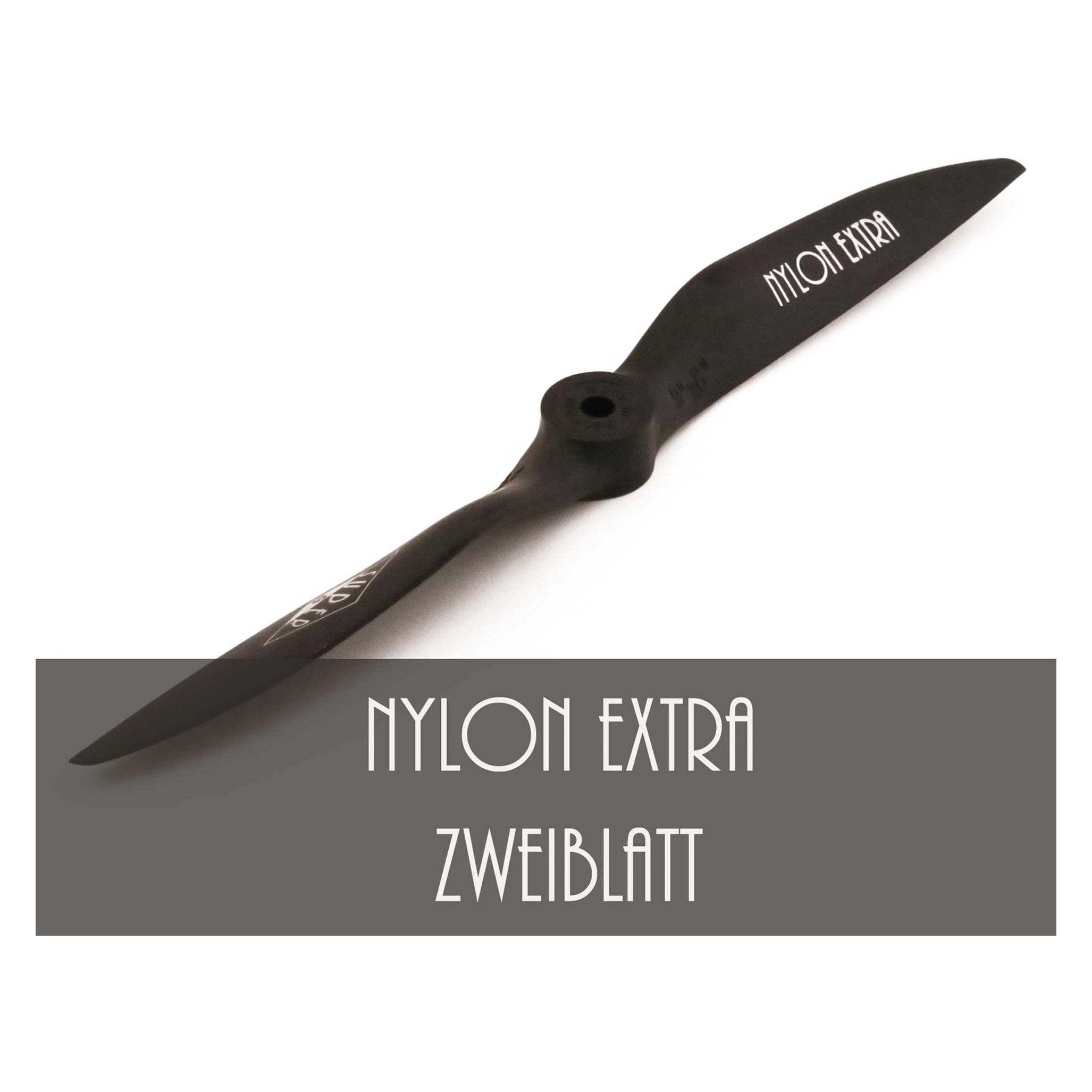 Super nylon extra 28x15 cm 11x6" schwarz luftschraube (2051.11x6)