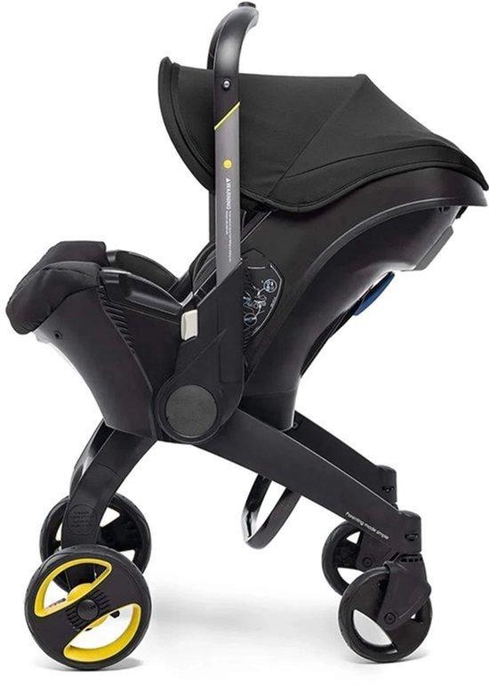Lichtgewicht 4-in-1-Buggy für Neugeborene - inkl. Sicherheitswagen - Reise-System - rosa