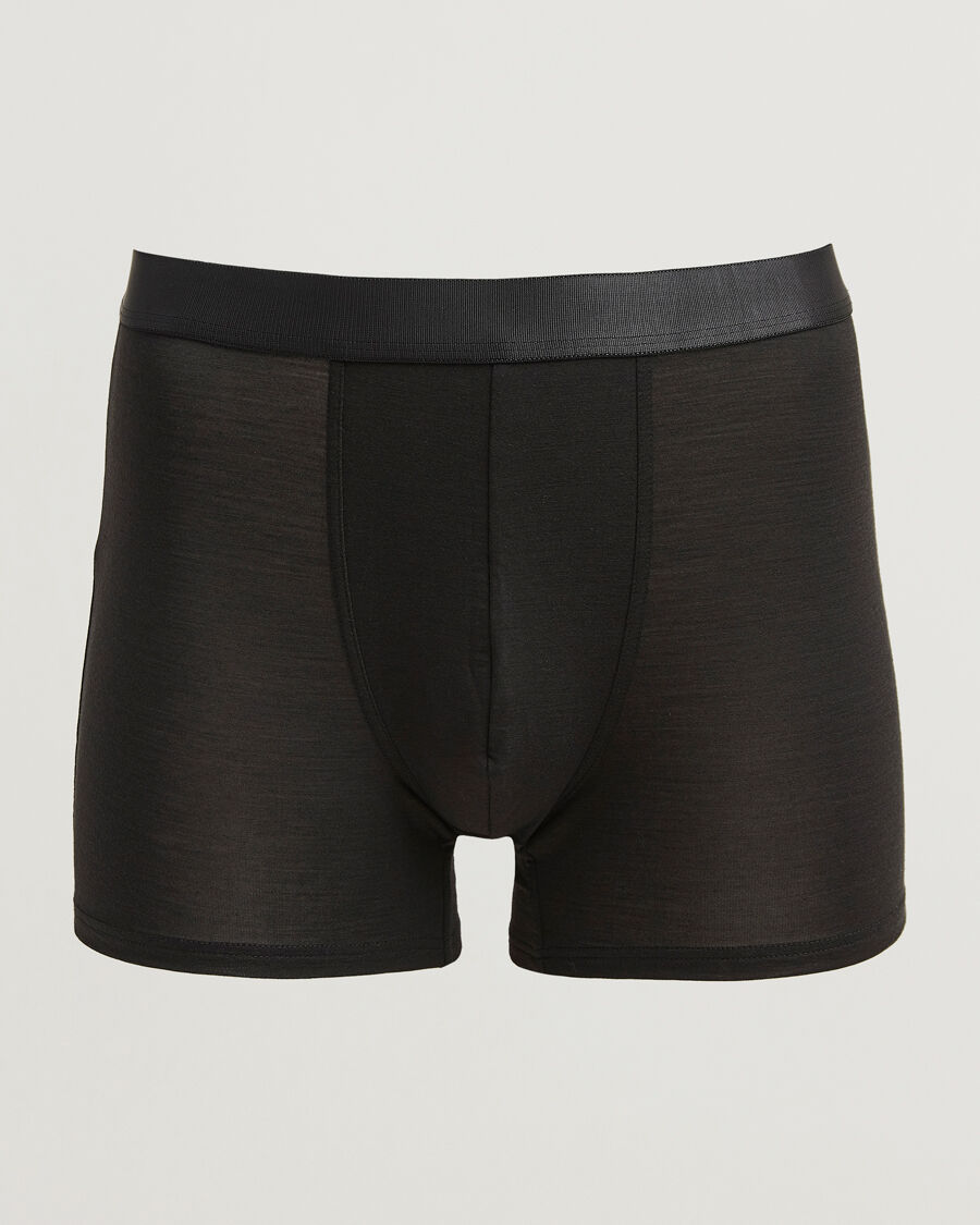 CDLP Wool Boxer Brief Black men L Sort