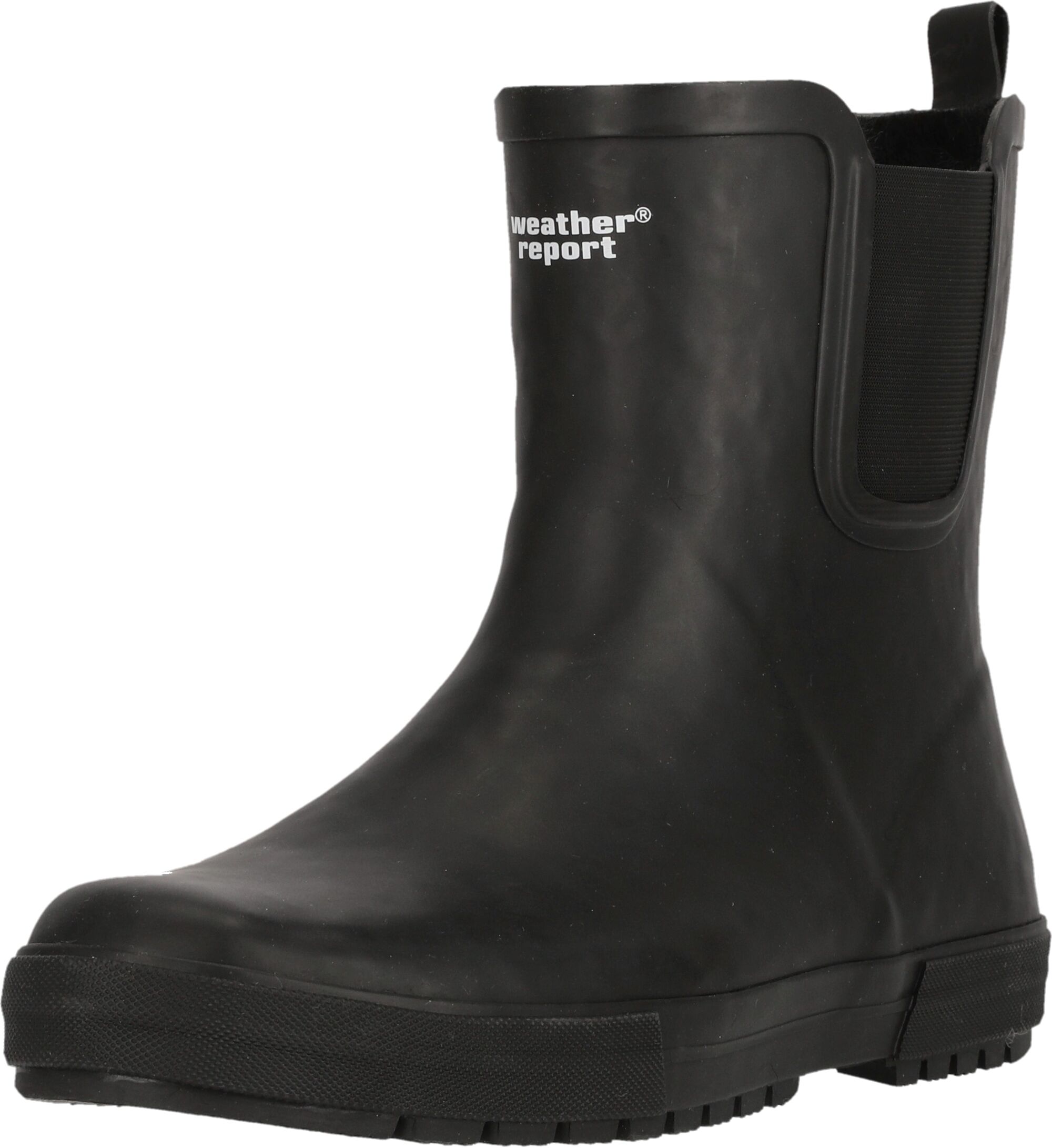 Gummistiefel WEATHER REPORT "Erickson", Herren, Gr. 44, schwarz, Gummi, Schuhe Gummistiefel, mit gepolstertem Fersenbereich