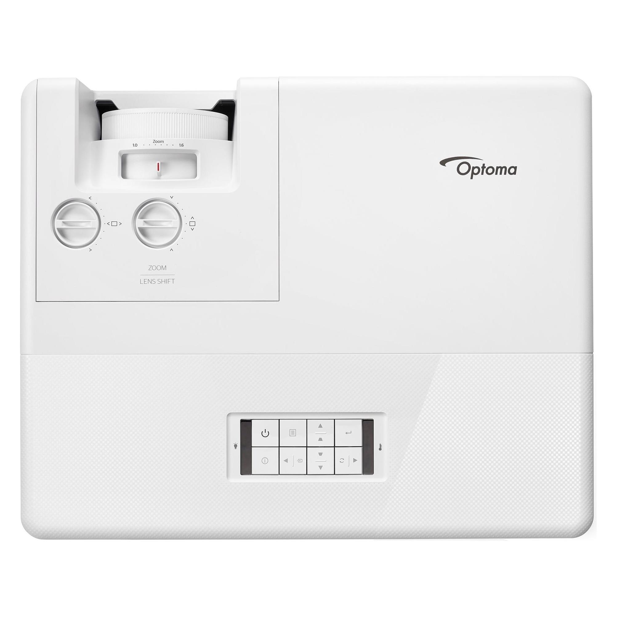 Optoma ZU607TST Laser Projector ST WUXGA 6000lm (WUXGA, 6000 lm, 0.58:1) (E9PD7L101EZ1)