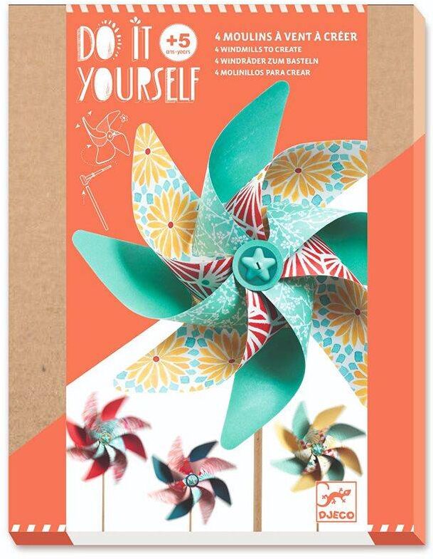 Moulins à vent Sweet - Do it Yourself - Djeco