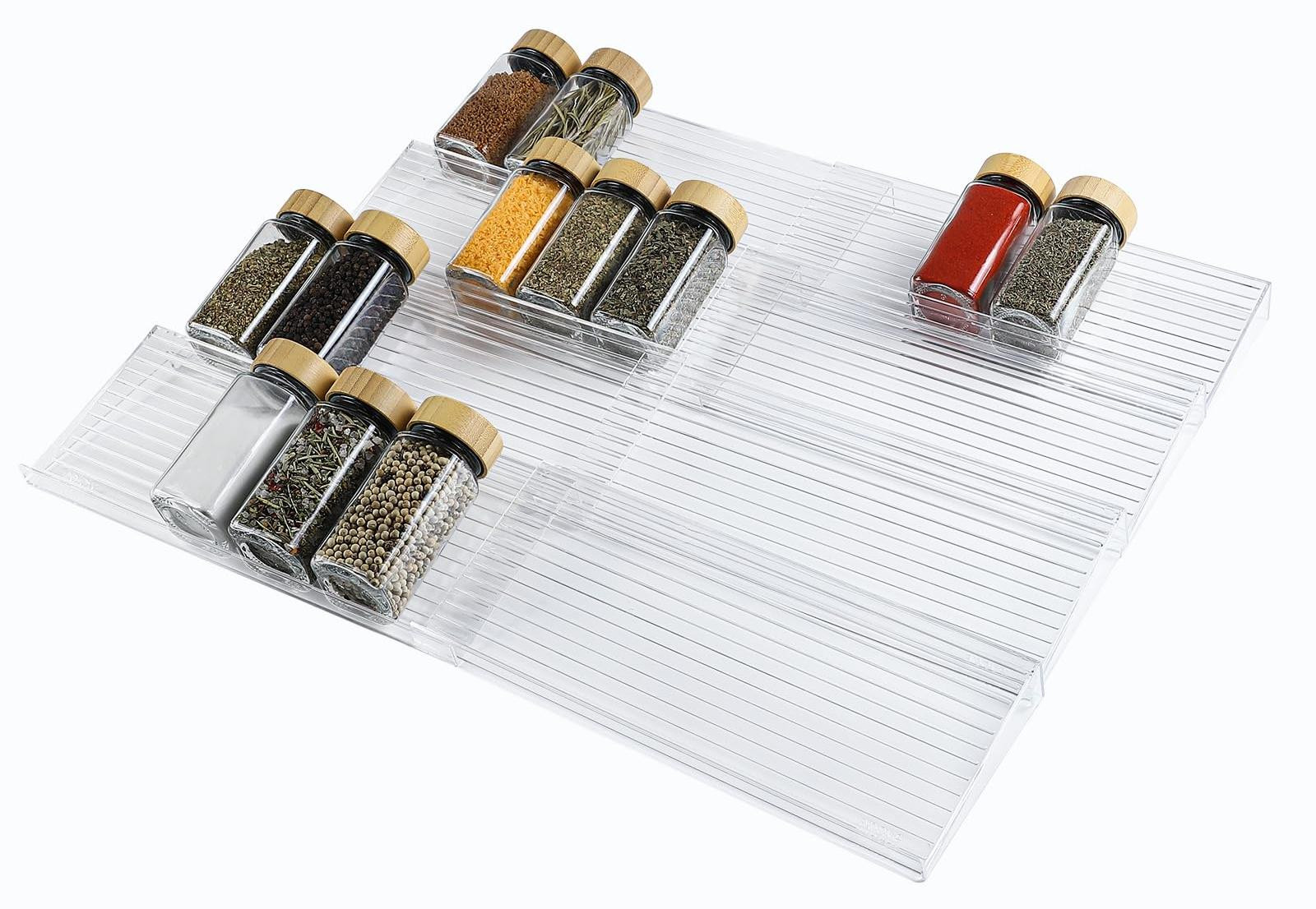 Selius Spice Lade Organizer, 8 stuks, uitbreidbaar voor in de keuken of badkamer