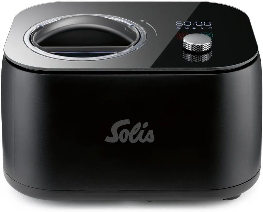 Solis OF SWITZERLAND Eiswürfelmaschine "Ice Dream Machine SEV Typ 8505 12 kg/24h", schwarz, Eiswürfelbereiter, Eiswürfelmaschine schwarz Einheitsgröße