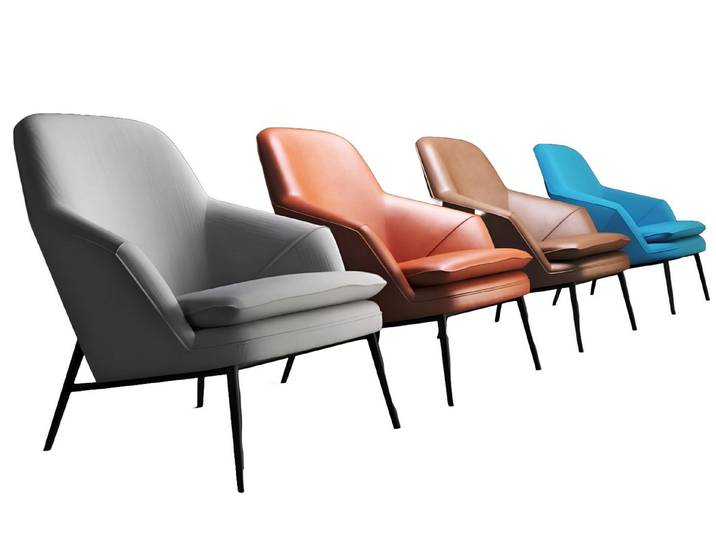 Xlmoebel Sessel Luxus-Lounge-Sessel aus Leder mit elegantem Design und Komfort (Sessel), Hergestellt in Europa