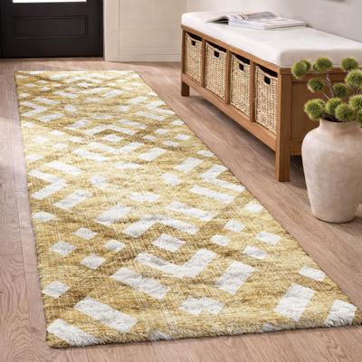 Addison Rugs Premium Washable Super Soft Geo Sinai Dream Shag Rug