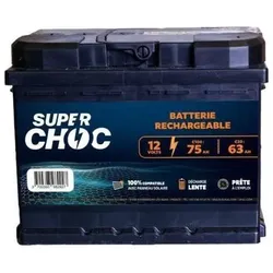 Superchoc Wiederaufladbarer Akku, Batterien + Akkus