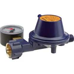 GOK Gasregler EN61 1,5kg/h 50mbar KLF x G1/4LH-KN PRV Man. Marine