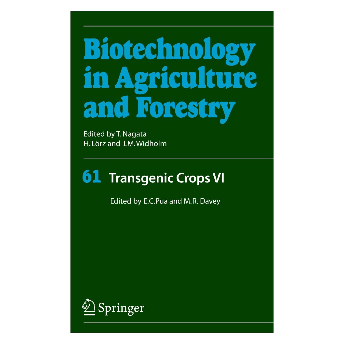 Springer Transgenic Crops VI (Englisch, Hardcover, Eng-Chong Pua, Michael R. Davey) (9783540717102)