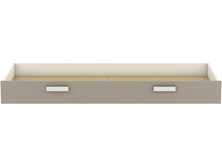 Schublade DEMEYERE GROUP Tidy , beige (weiß matt, tonerde), B:198,4cm H:21,9cm T:93cm, Holzwerkstoff, Schubladen, Schublade