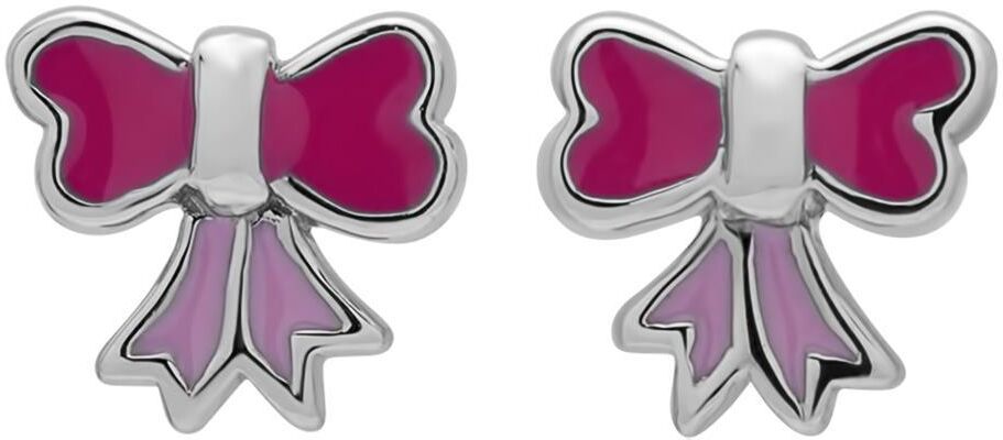 Unique Kinderohrstecker Rosa Schleife rosa