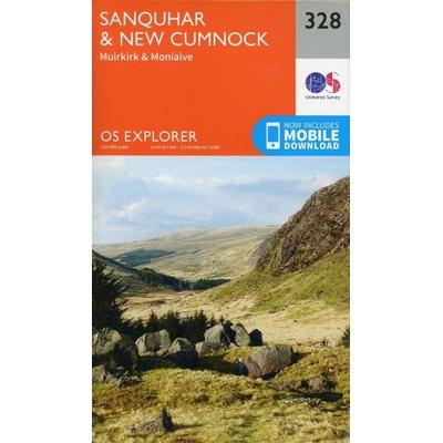 Sanquhar and New Cumnock, Karte von Ordnance Survey, Ordnance Survey, 978-0-319-24580-4