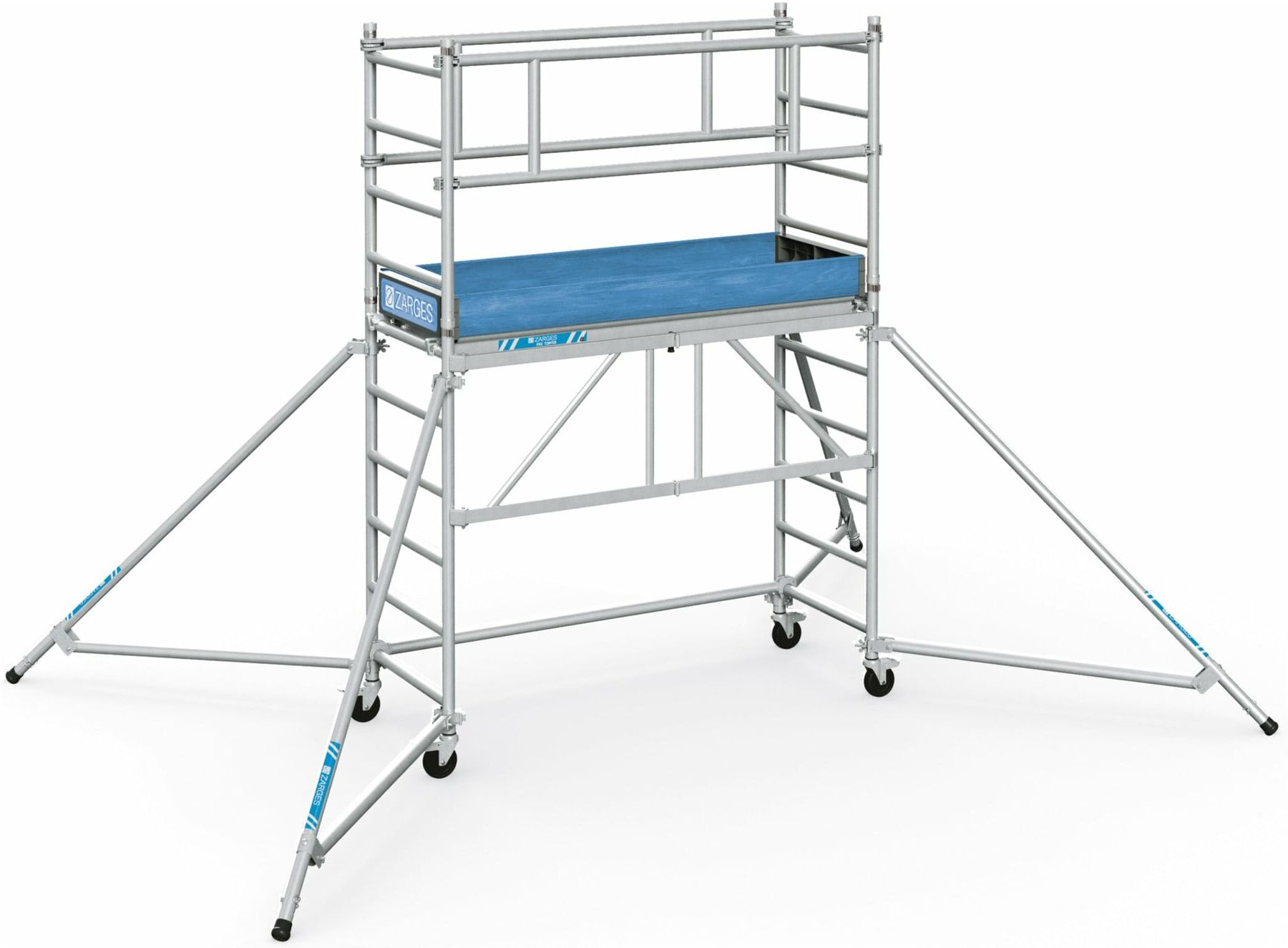 ZARGES PaxTower 1T - Klappgerüst, Arbeitshöhe 3.55 m (53512)
