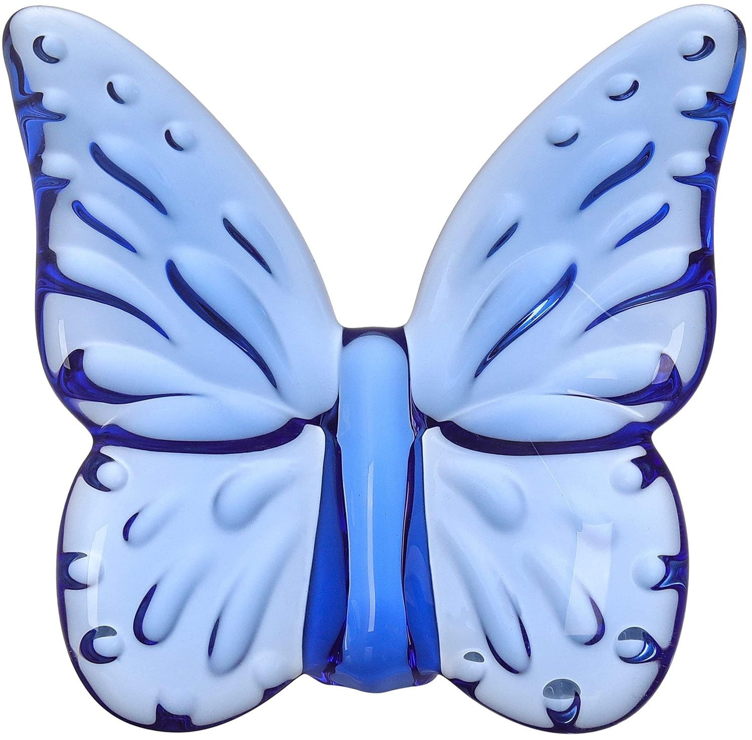Blauwe Kristallen Vlinder Figurine voor Decoratie