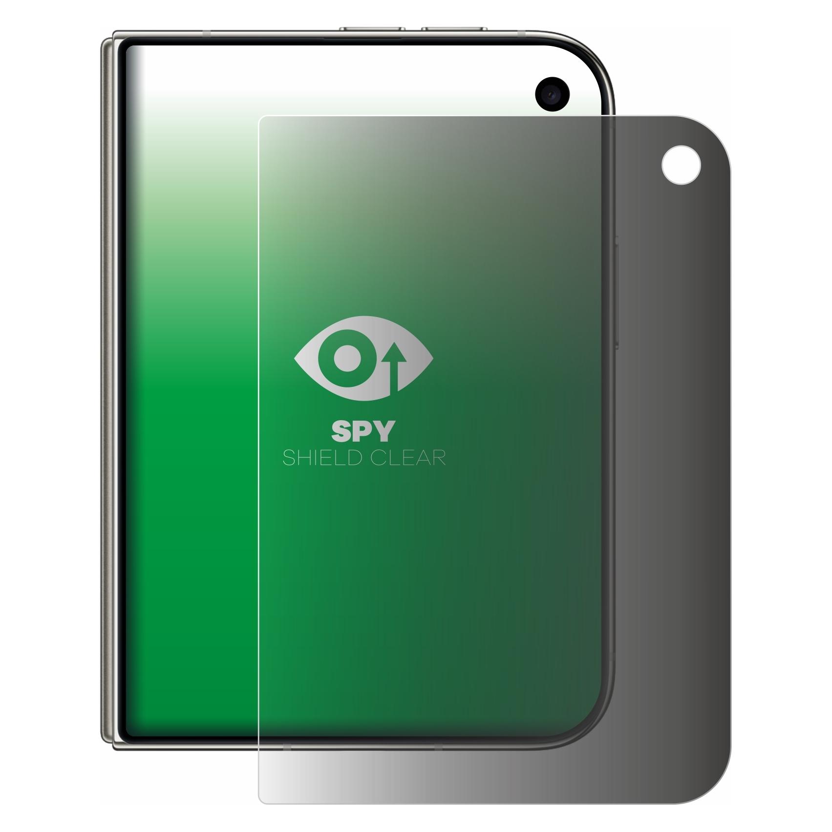 upscreen Sichtschutzfolie für Apple iPhone Duo Anti-Spy Privacy Folie Blaulicht-Schutz (1 Stk., Apple iPhone Duo) (3564932)