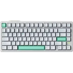 VGN NEON 75 HE+ weiss (US, Kabelgebunden), Tastatur, Weiss