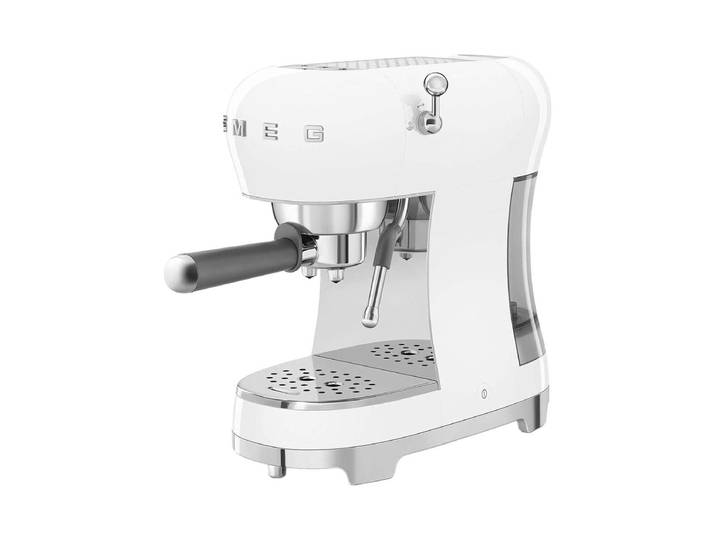 Smeg ECF02WHEU Espressomaschine Weiss