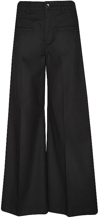 DAWN DENIM Marlenehose BLAZE PAPER TOUCH schwarz   30/L32 30/L32