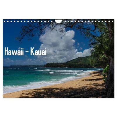 Hawaii - Kauai (Wandkalender 2027 DIN A4 quer), CALVENDO Monatskalender