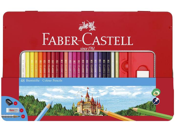 Kreativset FABER-CASTELL Classic C , bunt, Kreativsets, Kreativset