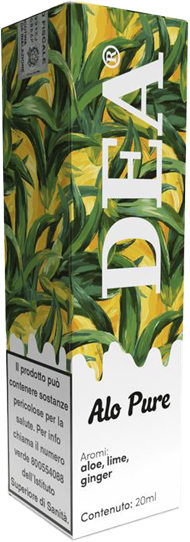 Dea Flavor Alo Pure Liquido Shot 20ml Aloe Lime Zenzero