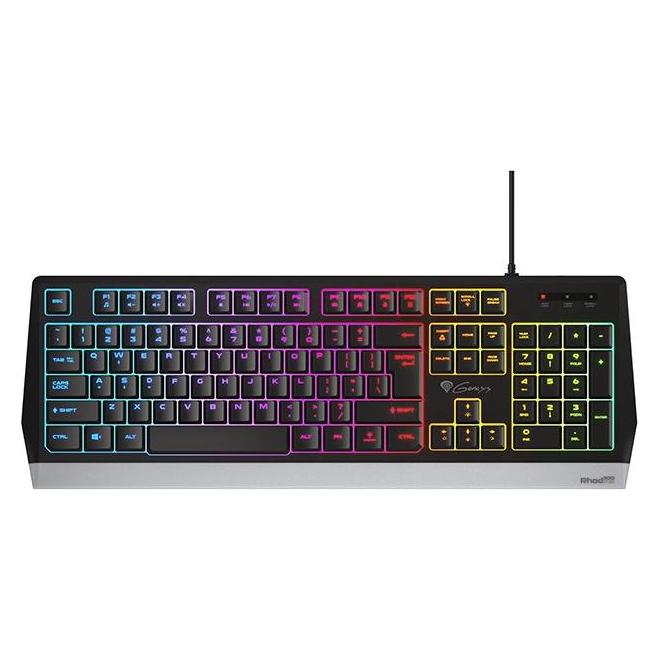 Genesis RHOD 300 RGB Tastatur USB QWERTY (US, Kabelgebunden) (NKG-1528)