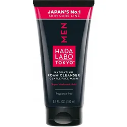 Hada Labo, Gesichtsreinigung, Gesichtswaschcreme Reinigungsschaum mit Hyaluronsäure Gesichtsreiniger für Männer (Reinigungsschaum, 150 ml)