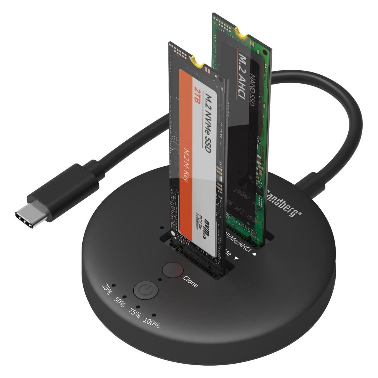 Sandberg USB3.2 Cloner Dock for M2+NVMe (136-72)