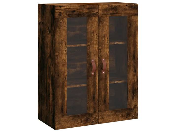 Armoire murale design intemporel 70 x 34 x 90 cm bois beige